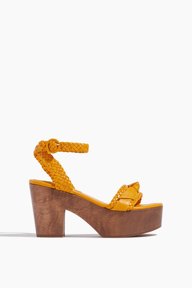 Alexandre Birman Clogs Clarita Woven Clog in Maize