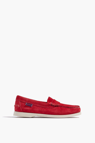 Dan Boat Flesh Out Loafer in Red Chili Pepper