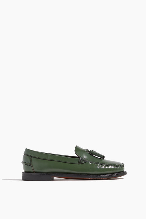 Sebago Loafers Classic Will Loafer in Green Chive Sebago Classic Will Loafer in Green Chive