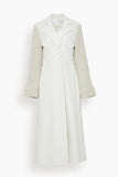 by Malene Birger Coats Inessa Coat in Tinted White