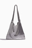 Paco Rabanne Shoulder Bags Pixel Hobo Bag in Silver
