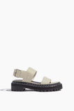 Lug Sole Sandal in Cream