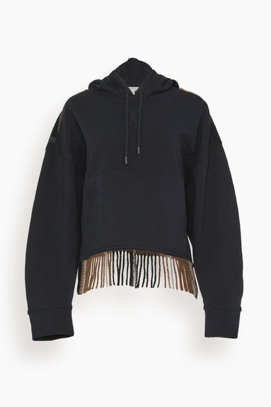 Dorothee Schumacher Jackets Casual Coolness Hoodie in Pure Black