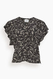 Etoile Isabel Marant Tops Delocia Top in Black