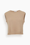 Josette Relaxed Fit Tank in Honey