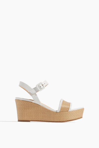 Imogen Wedge in Ivory/Natural