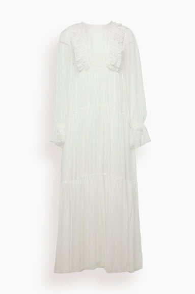 Dorothee Schumacher Dresses Love Of Lightness Dress in Camellia White