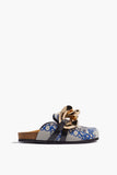JW Anderson Shoes Loafers Chain Loafer in Beige/Blue
