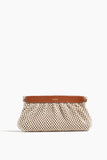 Isabel Marant Clutches Luz Medium Clutch in Ecru/Cognac