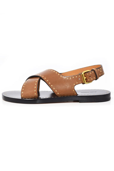 Isabel Marant Shoes Jane Sandal in Chestnut