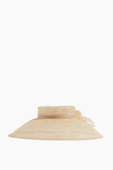 Gigi Burris Hats Flora Sinamay Hat in Natural
