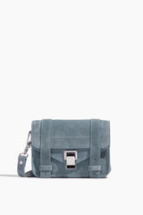 Proenza Schouler Mini Ps1 Suede Bag in Blue