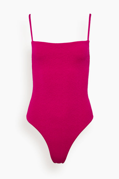 Textspan Olympia Swimsuit in Levante