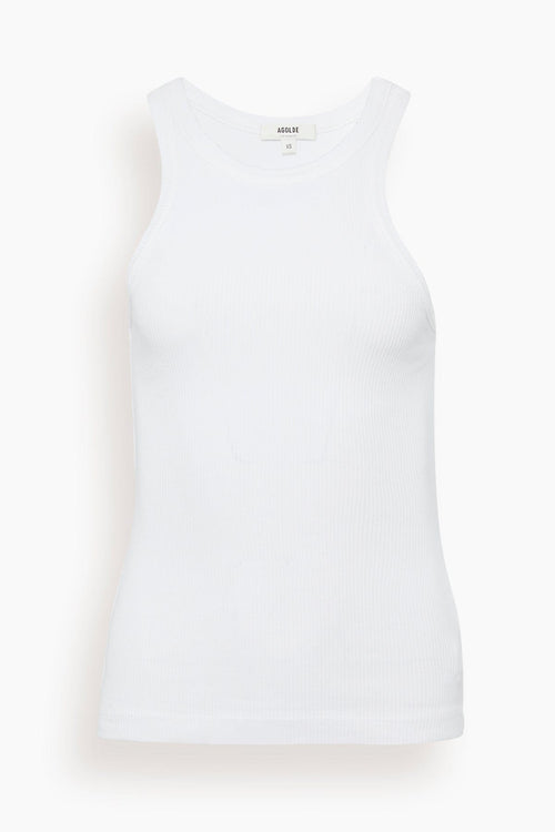Agolde Tops Bailey Tank in White