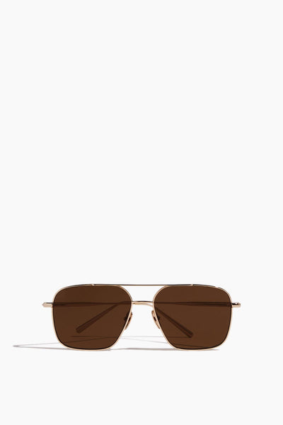 Aviator Sunglasses in Brown P