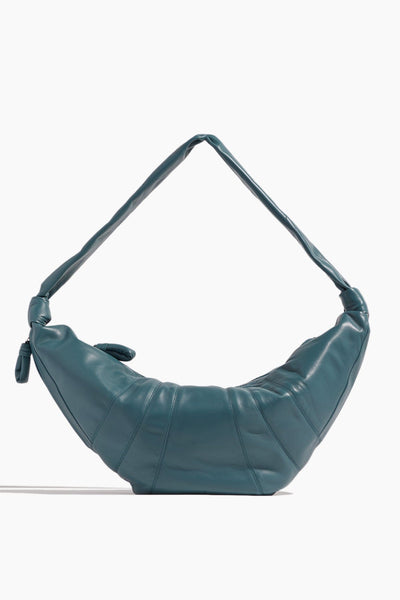Large Croissant Bag in  Myrtle Green