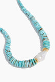 Lizzie Fortunato Necklaces Sky Stone Necklace in Turquoise