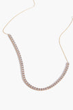 Dana Rebecca Necklaces 14" / 16" Ava Bea Tennis Necklace 14k Yellow Gold