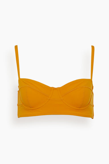 Zahara Bikini Top in Marigold
