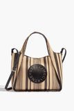 Stella McCartney Handbags Cross Body Bags Crossbody Bag in Stripe Black