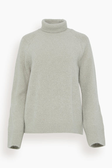 Dorothee Schumacher Sweaters Cozy Comfort Pullover in Softened Green