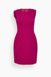 Adam Lippes Dresses Flared Sheath Dress in Fuchsia