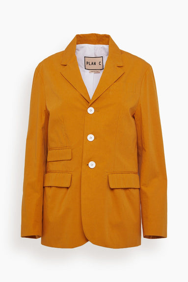 Plan C Jackets Blazer in Apricot