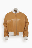 Bomber Jacket in Toffee