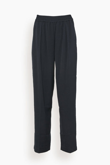 Samsoe Samsoe Julia Trousers in Caviar – Hampden Clothing