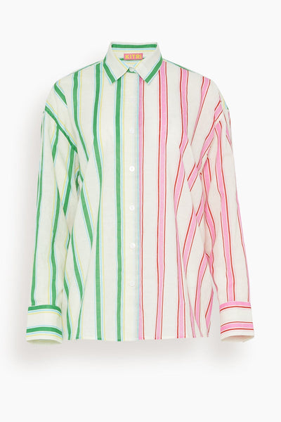 Mariana Shirt in Multi Stripe
