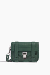 Proenza Schouler - Proenza Schouler Raffia PS1 Mini Crossbody Bag in Black/Sand - Hampden Clothing