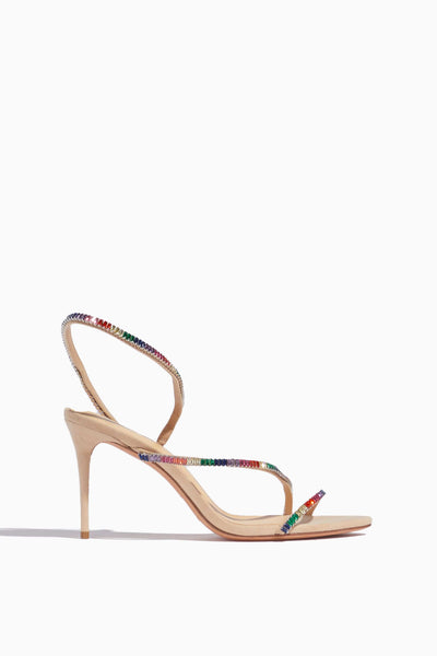 Poly Sandal in Nude/Multicolor