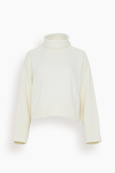 Collar Sweater in Ivory