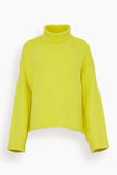 Samsoe Samsoe Sweaters Mandie Turtleneck Top in Blazing Yellow