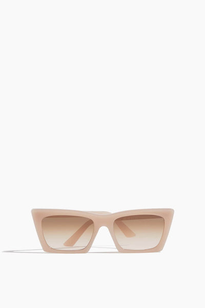 Type 04 Sunglasses in Light Pink/Degrade Brown