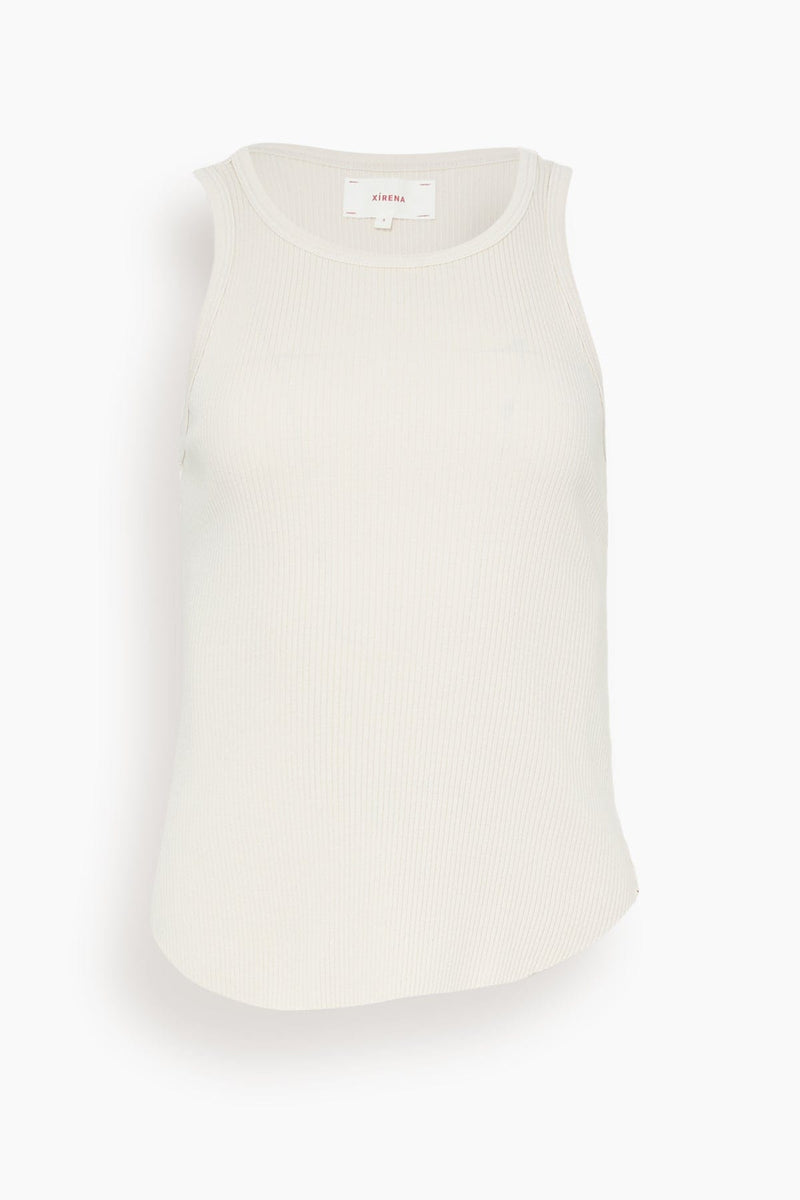 Arynn Tank Top in Ivory – Hampden Clothing