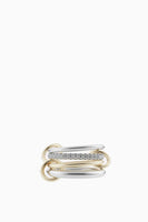 Spinelli Kilcollin Rings Nimbus Gris in 18k Yellow Gold and Sterling Silver