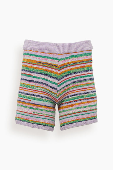 The Velo Shorty in Messy Stripe Multi