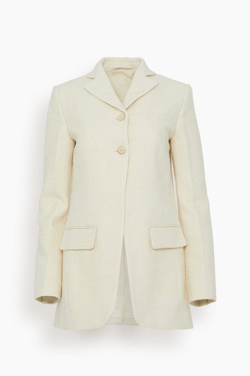 Mark Kenly Domino Tan Juna Jacket in Ivory – Hampden Clothing