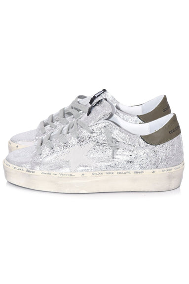 Golden Goose Shoes Hi Star Sneakers in Silver Candy/Ice Star Golden Goose Hi Star Sneakers in Silver Candy/Ice Star