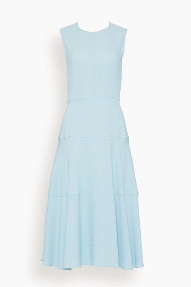 Marni Dresses Sleeveless Crewneck Midi Dress in Arctic