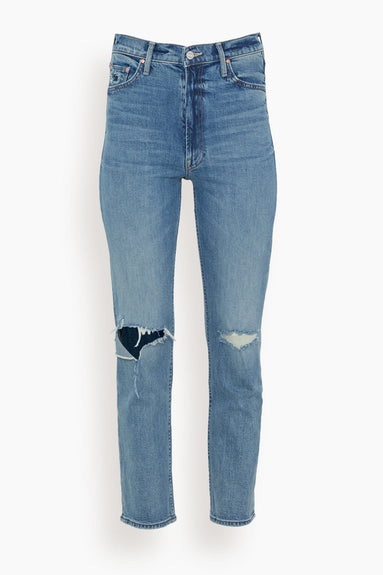 MOTHER Jeans High Waisted Rider Flood Jean in Wild and Wicked