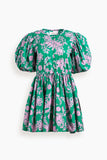 Aurie Dress in Caprisyn Green