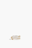 Spinelli Kilcollin Rings Nova SG Petite Ring in Sterling Silver/18k Yellow Gold