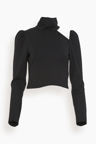 Dorothee Schumacher Tops Emotional Essence Blouse in Pure Black