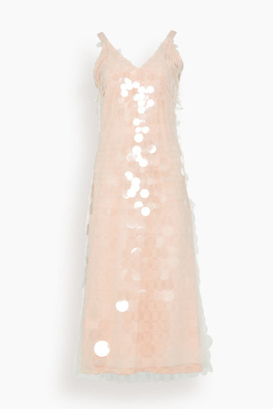 Jonathan Simkhai Dresses Madysen Sleeveless Midi Dress in Peony