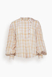 Ulla Johnson Tops Clarke Blouse in Pale Lilac