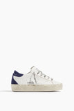 Golden Goose Shoes Low Top Sneakers Hi Star Leather Sneaker in White/Dark Blue