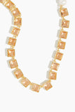 Lizzie Fortunato Necklaces Lisboa Collar in Peach