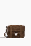 Proenza Schouler Handbags Cross Body Bags Suede PS1 Mini Crossbody Bag in Olive